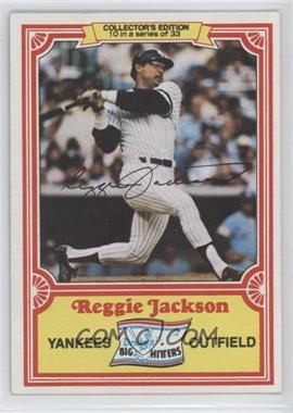 1981 Topps Drake's Big Hitters - [Base] #10 - Reggie Jackson