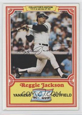 1981 Topps Drake's Big Hitters - [Base] #10 - Reggie Jackson