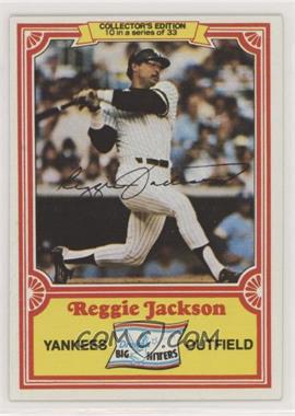 1981 Topps Drake's Big Hitters - [Base] #10 - Reggie Jackson