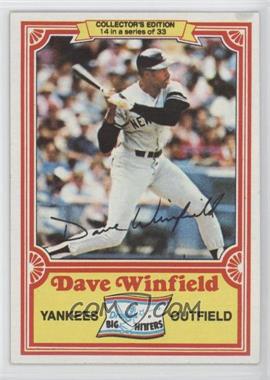 1981 Topps Drake's Big Hitters - [Base] #14 - Dave Winfield