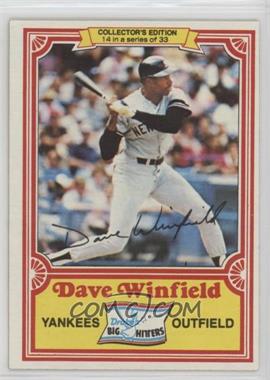 1981 Topps Drake's Big Hitters - [Base] #14 - Dave Winfield