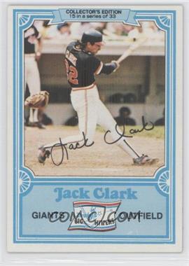 1981 Topps Drake's Big Hitters - [Base] #15 - Jack Clark