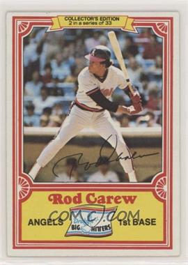 1981 Topps Drake's Big Hitters - [Base] #2 - Rod Carew