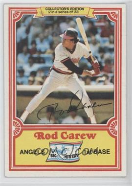 1981 Topps Drake's Big Hitters - [Base] #2 - Rod Carew