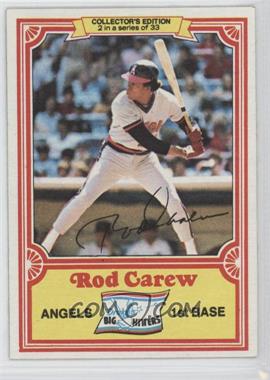 1981 Topps Drake's Big Hitters - [Base] #2 - Rod Carew