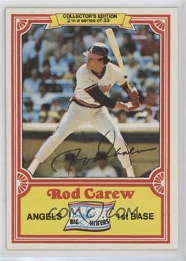 1981 Topps Drake's Big Hitters - [Base] #2 - Rod Carew