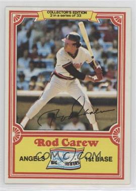 1981 Topps Drake's Big Hitters - [Base] #2 - Rod Carew