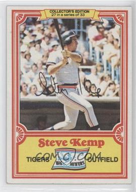 1981 Topps Drake's Big Hitters - [Base] #27 - Steve Kemp