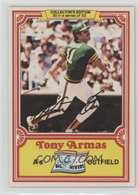 1981 Topps Drake's Big Hitters - [Base] #30 - Tony Armas