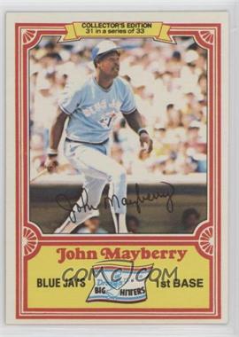 1981 Topps Drake's Big Hitters - [Base] #31 - John Mayberry