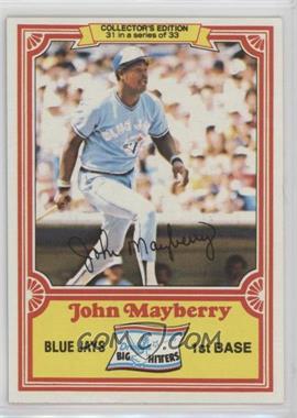 1981 Topps Drake's Big Hitters - [Base] #31 - John Mayberry