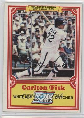 1981 Topps Drake's Big Hitters - [Base] #32 - Carlton Fisk