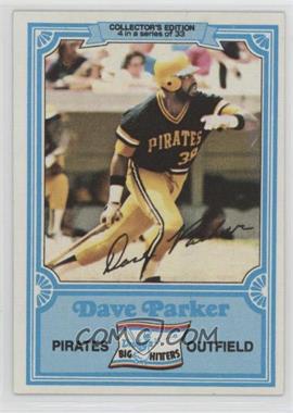 1981 Topps Drake's Big Hitters - [Base] #4 - Dave Parker