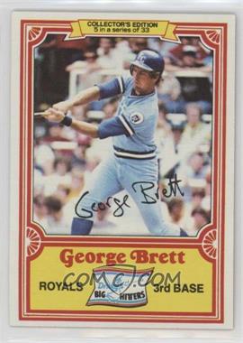 1981 Topps Drake's Big Hitters - [Base] #5 - George Brett