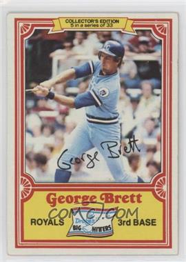 1981 Topps Drake's Big Hitters - [Base] #5 - George Brett