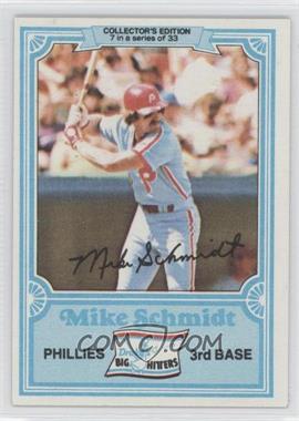 1981 Topps Drake's Big Hitters - [Base] #7 - Mike Schmidt