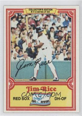 1981 Topps Drake's Big Hitters - [Base] #8 - Jim Rice