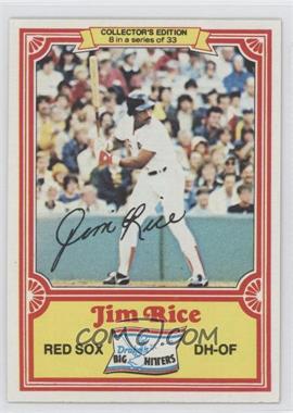1981 Topps Drake's Big Hitters - [Base] #8 - Jim Rice
