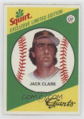 1981 Topps Squirt Exclusive Limited Edition - [Base] #18 - Jack Clark