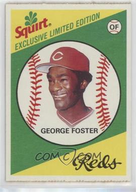 1981 Topps Squirt Exclusive Limited Edition - [Base] #2 - George Foster