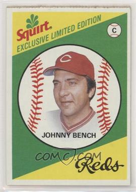 1981 Topps Squirt Exclusive Limited Edition - [Base] #20 - Johnny Bench