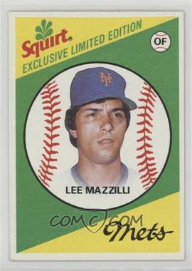 1981 Topps Squirt Exclusive Limited Edition - [Base] #21 - Lee Mazzilli