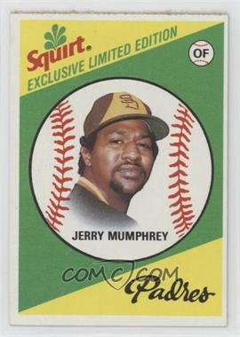 1981 Topps Squirt Exclusive Limited Edition - [Base] #23 - Jerry Mumphrey