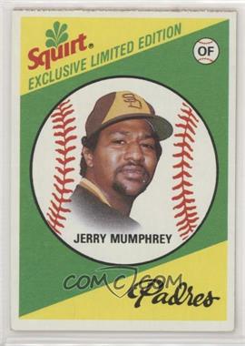 1981 Topps Squirt Exclusive Limited Edition - [Base] #23 - Jerry Mumphrey
