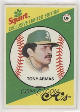 1981 Topps Squirt Exclusive Limited Edition - [Base] #24 - Tony Armas