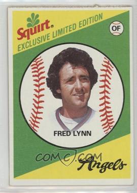 1981 Topps Squirt Exclusive Limited Edition - [Base] #25 - Fred Lynn