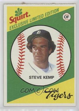 1981 Topps Squirt Exclusive Limited Edition - [Base] #27 - Steve Kemp