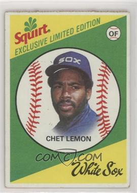 1981 Topps Squirt Exclusive Limited Edition - [Base] #33 - Chet Lemon [EX to NM]