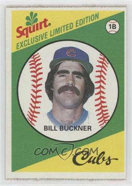 1981 Topps Squirt Exclusive Limited Edition - [Base] #6 - Bill Buckner