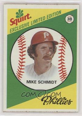 1981 Topps Squirt Exclusive Limited Edition - [Base] #8 - Mike Schmidt [EX to NM]
