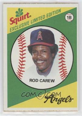 1981 Topps Squirt Exclusive Limited Edition - [Base] #9 - Rod Carew