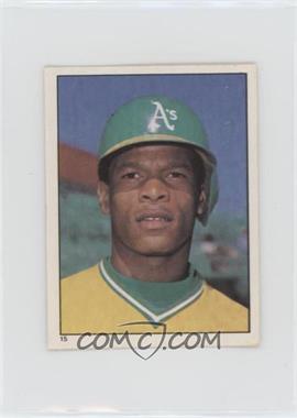 1981 Topps Stickers - [Base] #15 - Rickey Henderson