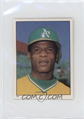 1981 Topps Stickers - [Base] #15 - Rickey Henderson