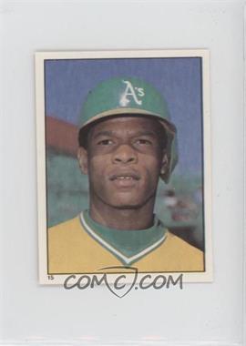 1981 Topps Stickers - [Base] #15 - Rickey Henderson