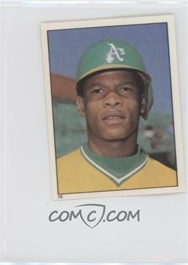 1981 Topps Stickers - [Base] #15 - Rickey Henderson