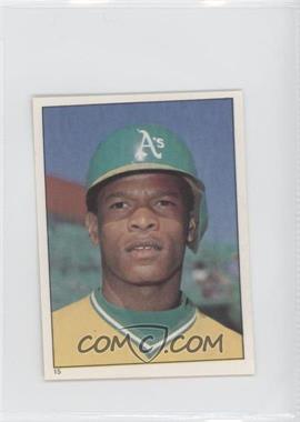 1981 Topps Stickers - [Base] #15 - Rickey Henderson