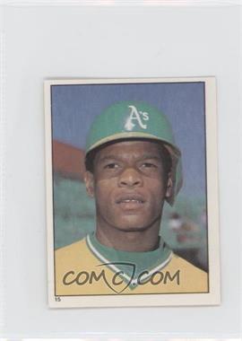 1981 Topps Stickers - [Base] #15 - Rickey Henderson