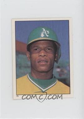 1981 Topps Stickers - [Base] #15 - Rickey Henderson