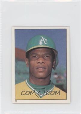 1981 Topps Stickers - [Base] #15 - Rickey Henderson