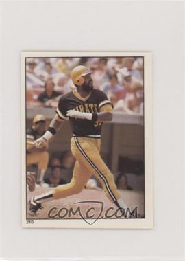 1981 Topps Stickers - [Base] #210 - Dave Parker [Noted]