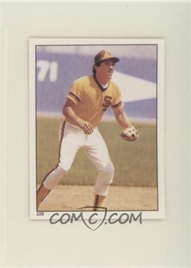 1981 Topps Stickers - [Base] #228 - Luis Salazar