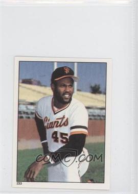 1981 Topps Stickers - [Base] #233 - Terry Whitfield
