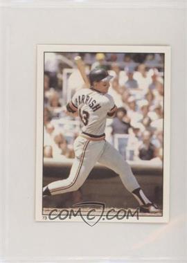 1981 Topps Stickers - [Base] #73 - Lance Parrish