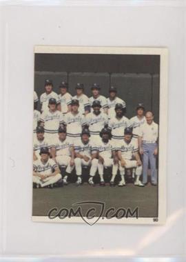 1981 Topps Stickers - [Base] #90 - Kansas City Royals (KC Royals) Team