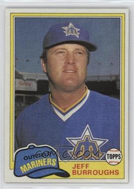 1981 Topps Traded - [Base] #745 - Jeff Burroughs