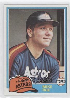 1981 Topps Traded - [Base] #774 - Mike Ivie